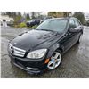 Image 2 : DUNCAN - 2011 MERCEDES-BENZ C-CLASS BLACK  196419 KMS - D598227