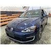 Image 3 : PARKSVILLE - 2016 VW E GOLF BLUE 82835 KMS - D915011