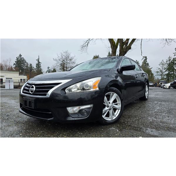 DUNCAN - 2015 NISSAN ALTIMA BLACK  166487 KMS - B394256