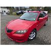 Image 2 : DUNCAN - 2006 MAZDA 3 RED "NO RESERVE" 346404 KMS - J414088