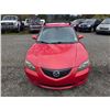 Image 4 : DUNCAN - 2006 MAZDA 3 RED "NO RESERVE" 346404 KMS - J414088