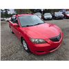 Image 6 : DUNCAN - 2006 MAZDA 3 RED "NO RESERVE" 346404 KMS - J414088