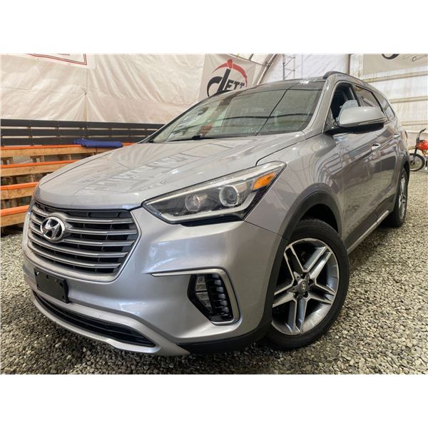 PARKSVILLE - 2017 HYUNDAI SANTA FE GREY 140479 KMS - D177995