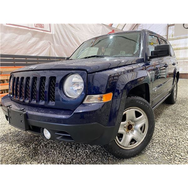 PARKSVILLE - 2012 JEEP PATRIOT BLUE 204143 KMS - B667298