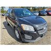 Image 6 : DUNCAN - 2014 CHEVROLET TRAX BLACK  291228 KMS - D184900
