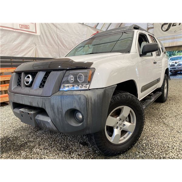 PARKSVILLE - 2008 NISSAN XTERRA WHITE 308868 KMS - D524982