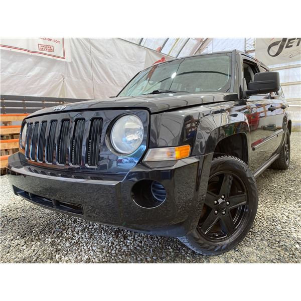 PARKSVILLE - 2008 JEEP PATRIOT BLACK 357059 KMS - D631685