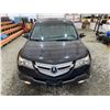 Image 7 : PARKSVILLE - 2009 ACURA MDX BLACK 478049 KMS - D000867