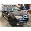 Image 9 : PARKSVILLE - 2009 ACURA MDX BLACK 478049 KMS - D000867