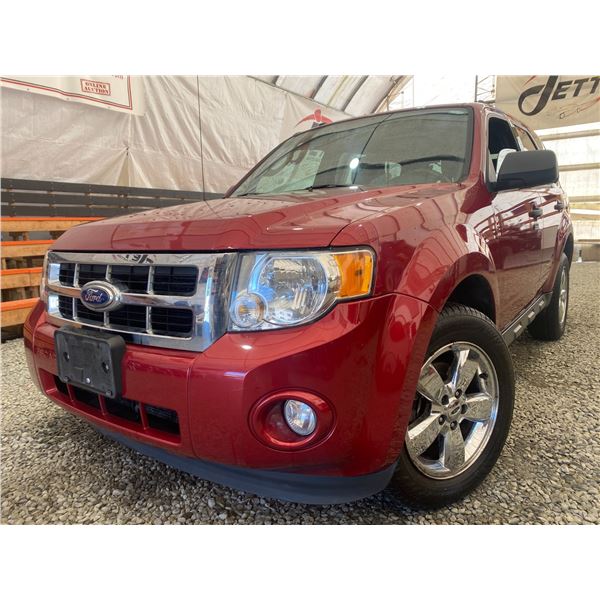 PARKSVILLE - 2012 FORD ESCAPE RED 286450 KMS - BB07697