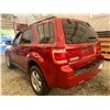 Image 20 : PARKSVILLE - 2012 FORD ESCAPE RED 286450 KMS - BB07697