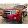 Image 2 : PARKSVILLE - 2012 FORD ESCAPE RED 286450 KMS - BB07697