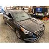 Image 10 : PARKSVILLE - 2015 HYUNDAI SONATA BLACK 176433 KMS - D136323