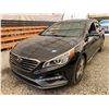 Image 3 : PARKSVILLE - 2015 HYUNDAI SONATA BLACK 176433 KMS - D136323