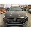 Image 6 : PARKSVILLE - 2015 HYUNDAI SONATA BLACK 176433 KMS - D136323