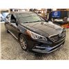 Image 9 : PARKSVILLE - 2015 HYUNDAI SONATA BLACK 176433 KMS - D136323