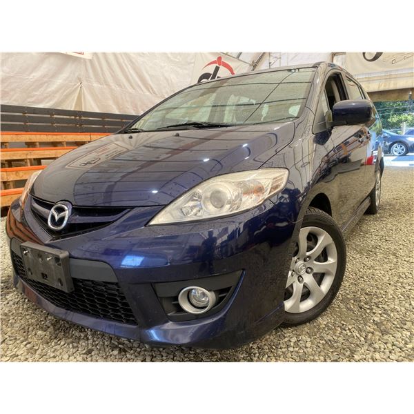 PARKSVILLE - 2010 MAZDA MAZDA5 BLUE 254987 KMS - B379239