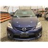 Image 6 : PARKSVILLE - 2010 MAZDA MAZDA5 BLUE 254987 KMS - B379239