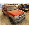 Image 10 : PARKSVILLE - 2007 DODGE NITRO ORANGE 216187 KMS - B589959