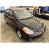 Image 10 : PARKSVILLE - 2007 NISSAN VERSA BLACK 241106 KMS - B436003