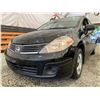 Image 2 : PARKSVILLE - 2007 NISSAN VERSA BLACK 241106 KMS - B436003