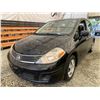 Image 3 : PARKSVILLE - 2007 NISSAN VERSA BLACK 241106 KMS - B436003