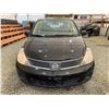 Image 6 : PARKSVILLE - 2007 NISSAN VERSA BLACK 241106 KMS - B436003