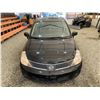 Image 7 : PARKSVILLE - 2007 NISSAN VERSA BLACK 241106 KMS - B436003
