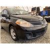 Image 8 : PARKSVILLE - 2007 NISSAN VERSA BLACK 241106 KMS - B436003