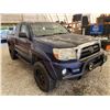 Image 9 : PARKSVILLE - 2007 TOYOTA TACOMA BLUE 283915 KMS - B367612