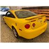 Image 21 : PARKSVILLE - 2005 CHEVROLET COBALT YELLOW 176324 KMS - B631808