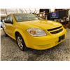 Image 8 : PARKSVILLE - 2005 CHEVROLET COBALT YELLOW 176324 KMS - B631808