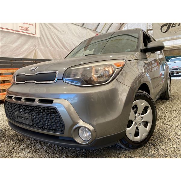PARKSVILLE - 2014 KIA SOUL GREY 219798 KMS - D036189