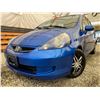 Image 1 : PARKSVILLE - 2008 HONDA FIT BLUE 193936 KMS - B812860