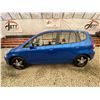 Image 23 : PARKSVILLE - 2008 HONDA FIT BLUE 193936 KMS - B812860