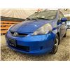 Image 2 : PARKSVILLE - 2008 HONDA FIT BLUE 193936 KMS - B812860