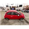 Image 13 : PARKSVILLE - 2012 FIAT 500 RED 106215 KMS - D378806