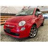 Image 1 : PARKSVILLE - 2012 FIAT 500 RED 106215 KMS - D378806