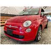 Image 2 : PARKSVILLE - 2012 FIAT 500 RED 106215 KMS - D378806