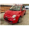 Image 3 : PARKSVILLE - 2012 FIAT 500 RED 106215 KMS - D378806