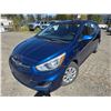 Image 2 : DUNCAN - 2015 HYUNDAI ACCENT BLUE 144826 KMS - J211503