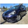 Image 1 : DUNCAN - 2008 HONDA FIT BLUE 217763 KMS - J804059