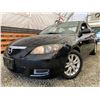 Image 1 : PARKSVILLE - 2008 MAZDA MAZDA3 BLACK 266139 KMS - D825272
