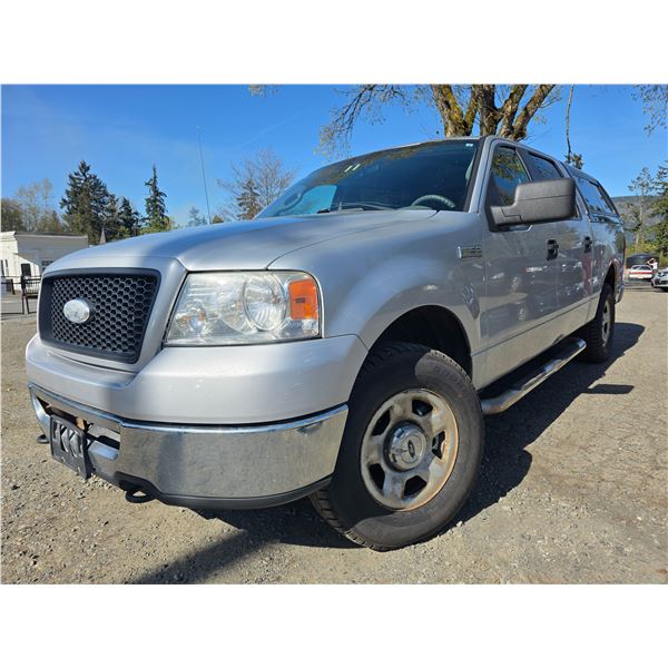 DUNCAN - 2006 FORD F-150 SILVER  244683 KMS - DA86771