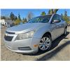 Image 1 : DUNCAN - 2012 CHEVROLET CRUZE  SILVER  330020 KMS - D157568