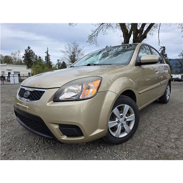 DUNCAN - 2010 KIA RIO GOLD  247962 KMS - D691489