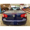Image 27 : PARKSVILLE - 2010 VOLKSWAGEN EOS BLUE 107851 KMS - D013361