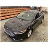Image 4 : PARKSVILLE - 2019 FORD FUSION BLACK 177760 KMS "REPO" - J155649