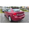 Image 13 : DUNCAN - 2006 CHEVROLET MALIBU RED 239365 KMS - D14303