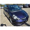 Image 6 : DUNCAN - 2008 HONDA FIT BLUE 217763 KMS - J804059